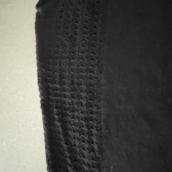 COPY - INC Wide Arm Short Sleeve Black Sz L Sweater - Picture 5 of 6